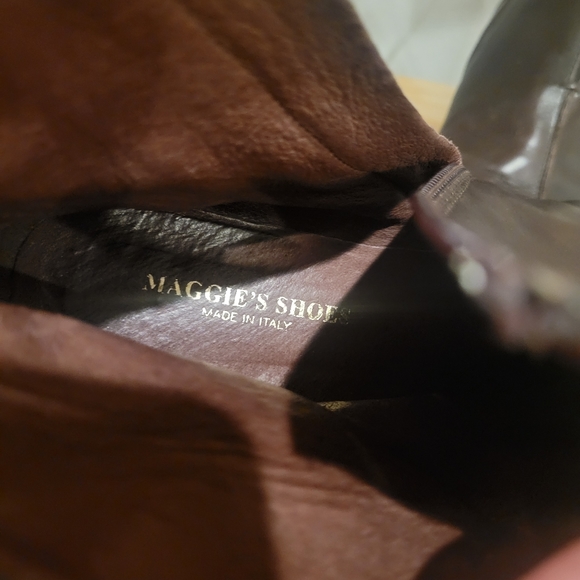 Maggie's Shoes Made in Italy Leather Boots 39 - Picture 9 of 9